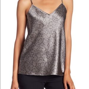 VINCE SILK PRINTED CAMI